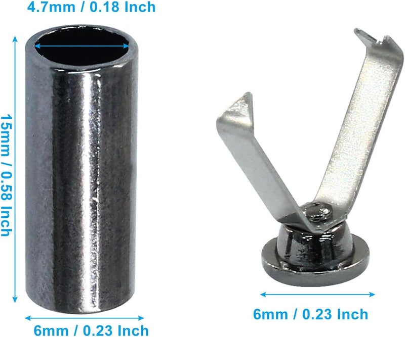 Hitefu 4 Packs Alloy Shoelace Tips - Image 5